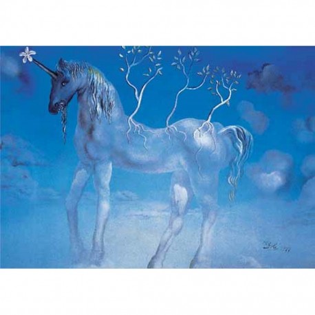 Puzzle - salvador dali - l unicorne allegre 1500pcs