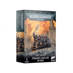 Space marines - primaris - chaplain on bike