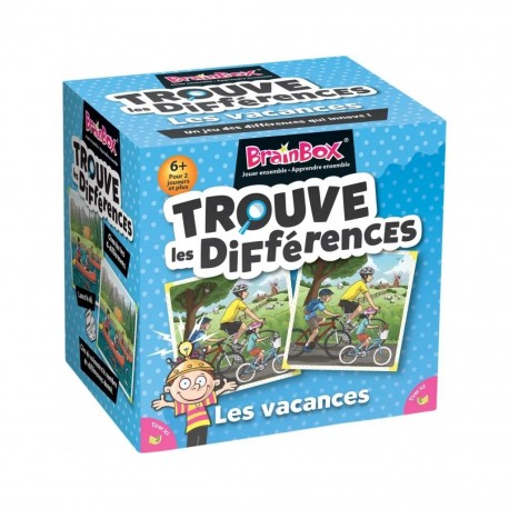 Brainbox - trouve les differences - vacances