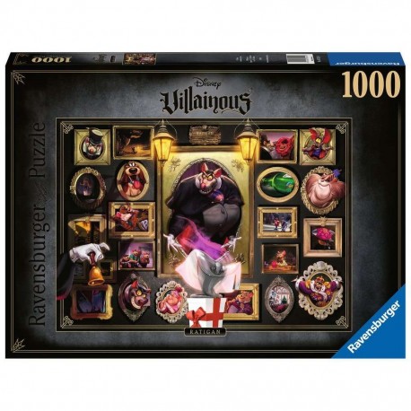 Puzzle - villainous - ratigan - 1000 pieces