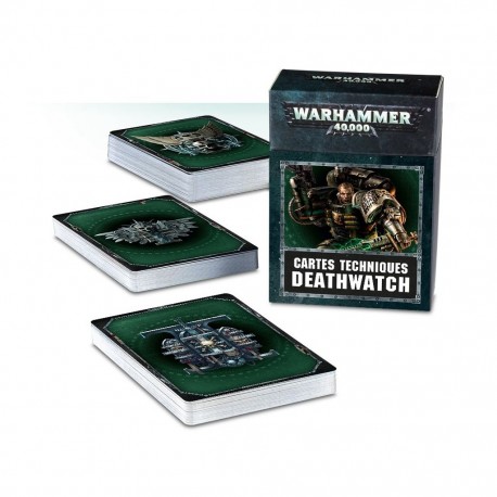 Deathwatch - cartes techniques - Warhammer 40K V9 