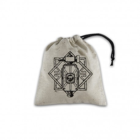 QW - basic dice bag darven beige & black