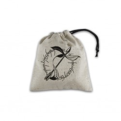 QW - basic dice bag elvish beige & black