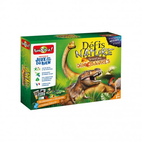 Defis nature - dinosaures grand jeu