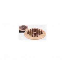 Solitaire - hetre billes bois - 29 cm