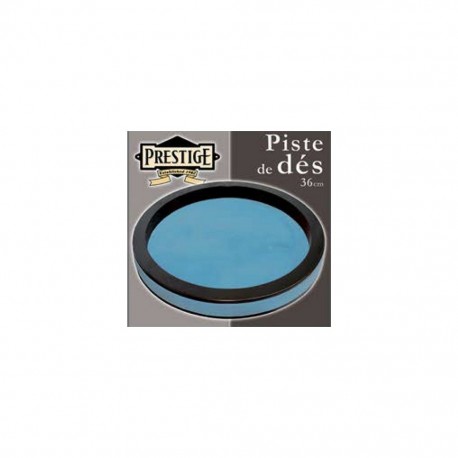 Piste de dés prestige - 36 cm - turquoise