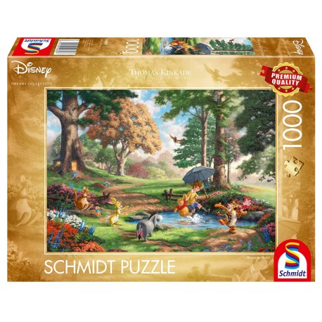 Puzzle - disney - winnie the pooh - 1000 pieces