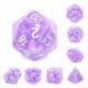 Kit de 7 des - JD - purple haze