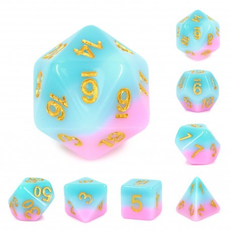 Kit de 7 des - JD - luxury dream