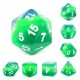Kit de 7 des - JD - green translucent layer