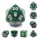 Kit de 7 des - JD - green