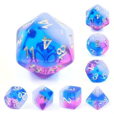 Kit de 7 des - JD - fae flash