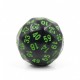 De a 60 faces - JD - opaque - black / green