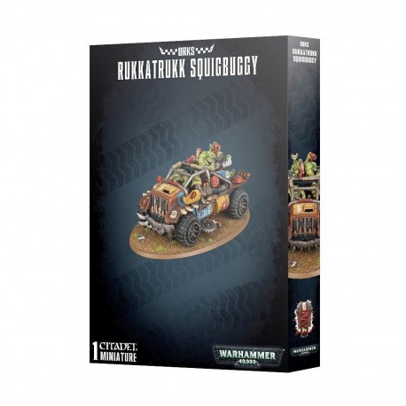 Orks - rukkatrukk squigbuggy / buggy fourre-squigs