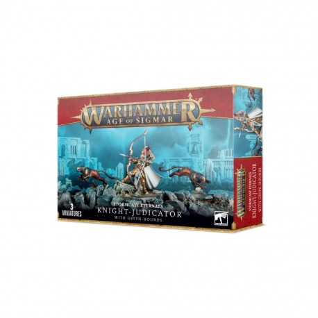 Stormcast eternals - knight judicator with gryph hounds