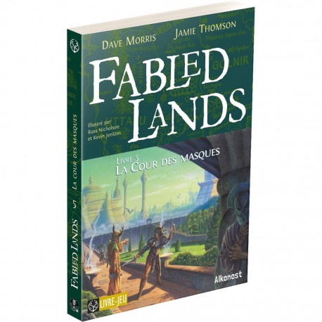 Fabled lands - 5 - la cour des masques - livre-jeu