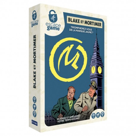 Blake et mortimer - la marque jaune - escape game