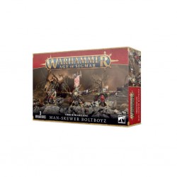 Orruk warclans - man skewer boltboyz