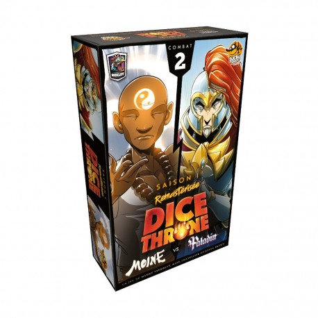 Dice throne - S01 - moine vs paladin
