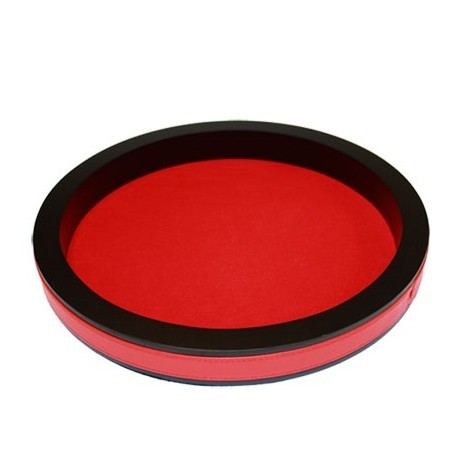 Piste de des prestige - 36 cm - rouge