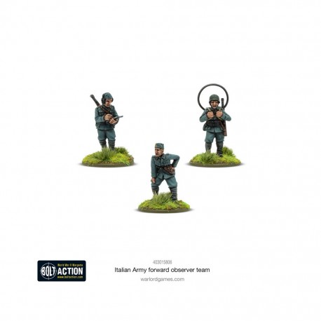 Bolt action - italian army - forward observer team