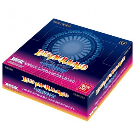 Digimon card game - EX02 - digital hazard - 24 boosters box