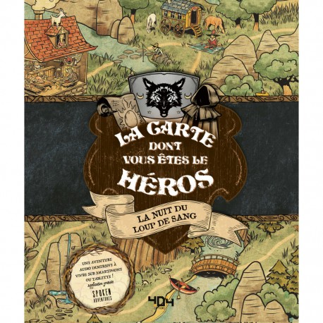 Nuit du loup de sang - la carte dont vous etes le heros