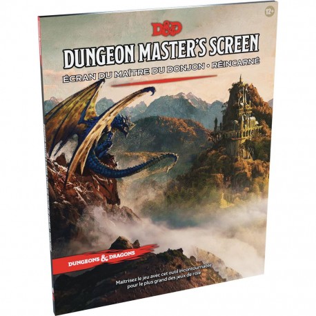 Dungeons & dragons old - 5 old - ecran du maitre du donjon - reincarne