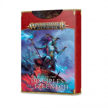 Disciples of tzeentch - warscroll cards - age of sigmar V3