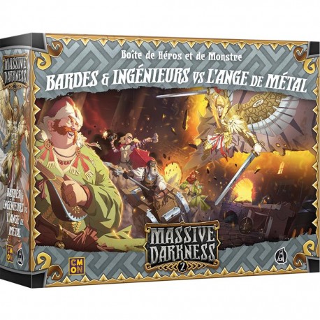 Massive darkness 2 - bardes & ingenieurs vs l'ange de metal FR