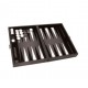 Backgammon - prestige 30 cm - gris