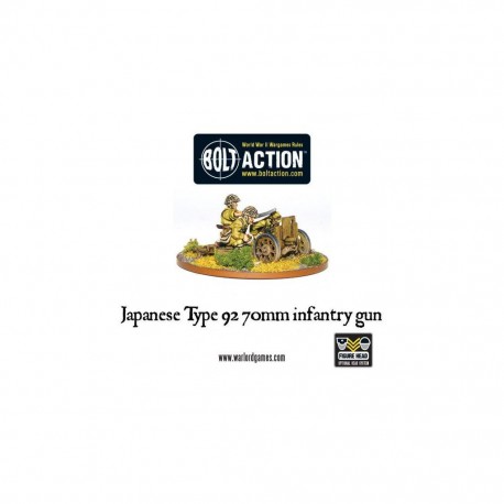 Bolt action - imperial japanese - type 92 70mm infantry gun