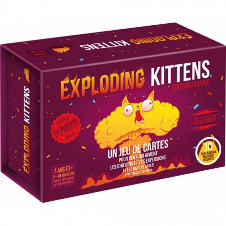 Exploding kittens - edition festive old
