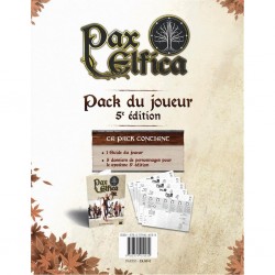 Pax elfica - pack du joueur - 5eme edition