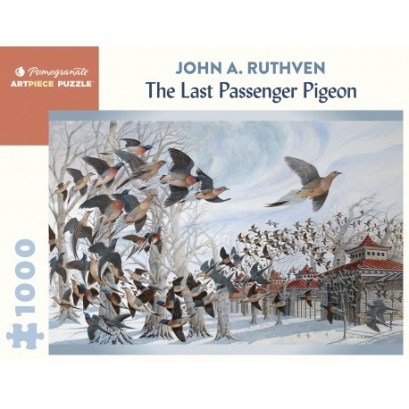 Puzzle - john a. ruthven - the last passenger pigeon - 1000 pieces