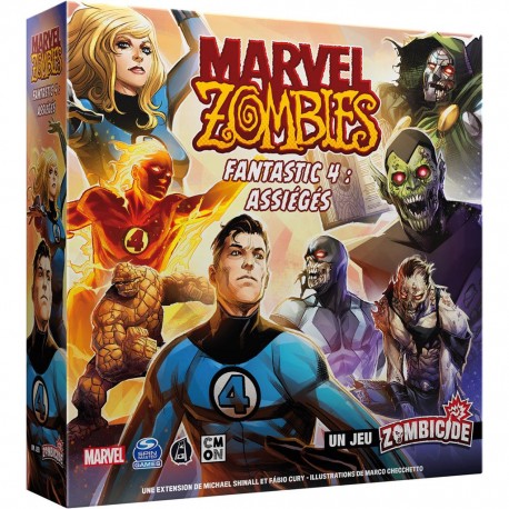 Marvel zombies - fantastic 4 - assieges