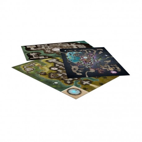 Pathfinder 2 - le caveau des abominations - recueil de plans 