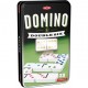 Domino - double 6 - boite metal - tactic