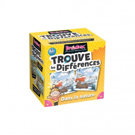 Brainbox - trouve les differences - dans la nature