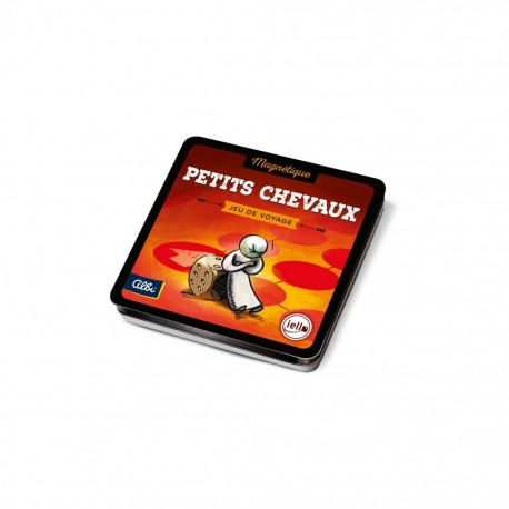 Petits chevaux - magnetique - jeu de voyage - iello