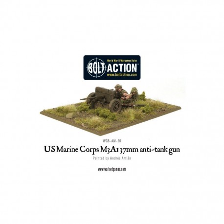 Bolt action - US marine corps - m3a1 37 mm anti-tank gun