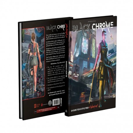 Cyberpunk red - black chrome