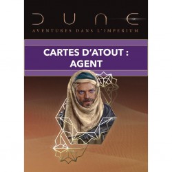 Dune old - aventures dans l' imperium - cartes d' atout - agent