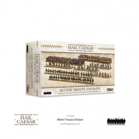 Hail caesar epic battles - allied troops division