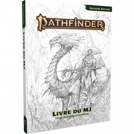 Pathfinder 2 - livre du mj - version croquis