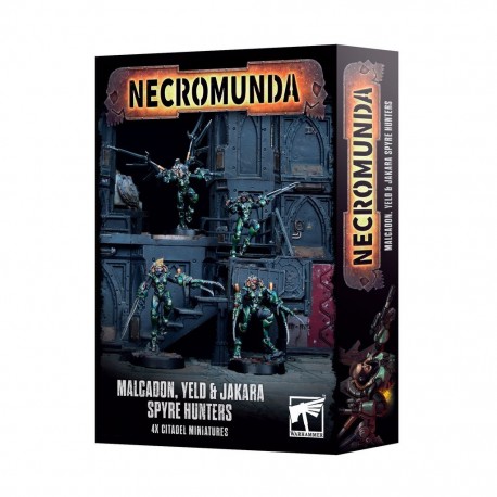 Necromunda - malcadon, yeld & jakara spyre hunters