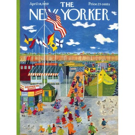 Puzzle - the new yorker - ferry boat - 1000 pieces