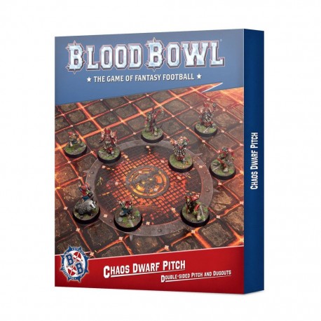 Blood bowl old - chaos dwarf pitch