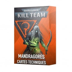 Kill team - mandragores - cartes techniques