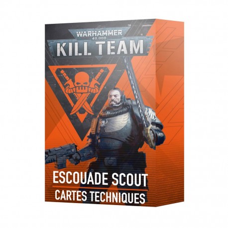 Kill team - escouade scout - cartes techniques